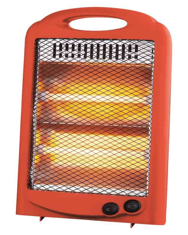 QUARZ PAD - STUFA AL QUARZO 600W, ARANCIONE