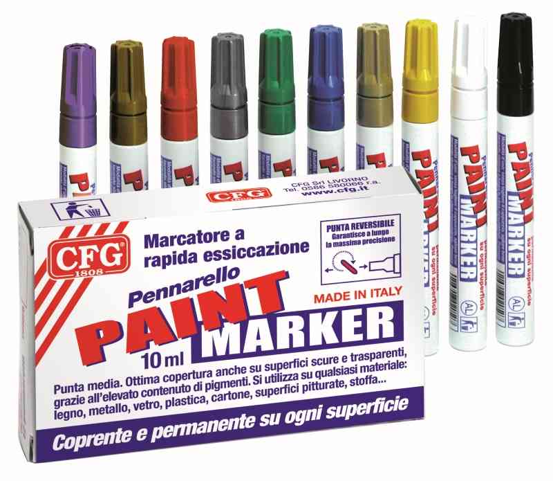 PENNARELLO PROFESSIONALE PAINT MARKER / NERO