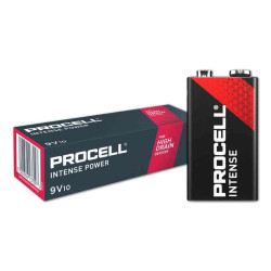 DURACELL PROCELL INTENSE 9V - SCATOLA 10 PILE