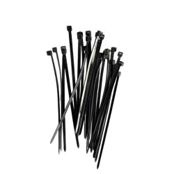 FASCETTA IN NYLON NERA 2,5X100MM (25PZ)