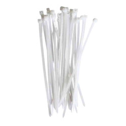 FASCETTA IN NYLON BIANCA 4,8X200MM (25PZ)