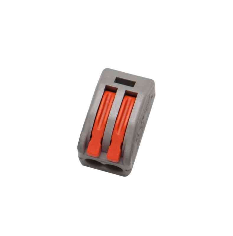 MORSETTO RAPIDO A LEVA 2 POLI (6PZ)
