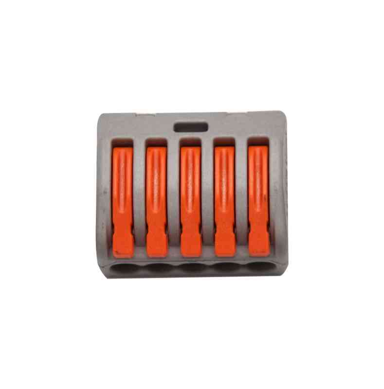MORSETTO RAPIDO A LEVA 5 POLI (6PZ)