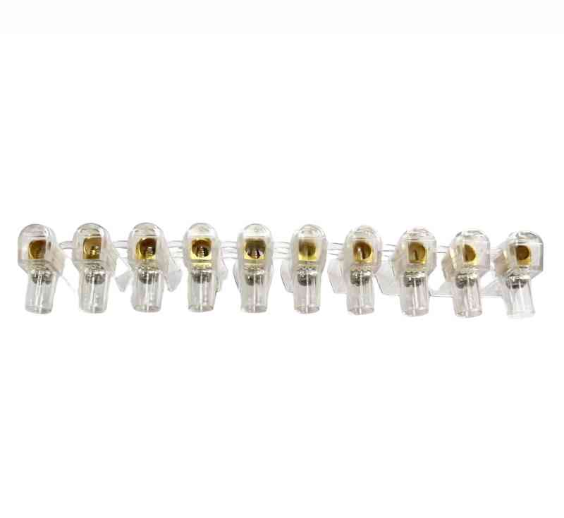 MORSETTO UNIPOLARE SPESSORE 4 MM (10PZ)
