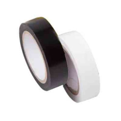 NASTRO ISOLANTE 2PZ BIANCO E NERO 25MMX25MT