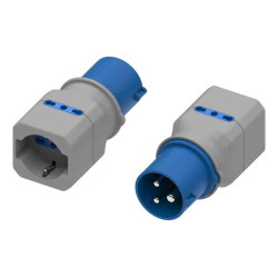 ADATTATORE CIVILE INDUSTRIALE MASCHIO 2BIP+1SCHUKO