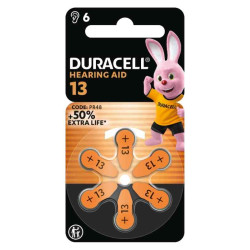 DURACELL ACUSTICA EASY TAB13 ARANCIO - BLISTER 6PZ