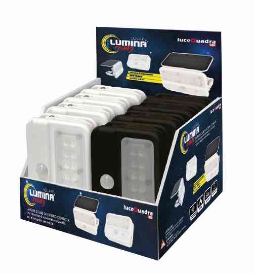 LUMINA READY - LAMPADA SOLARE 400LMN SENSORE