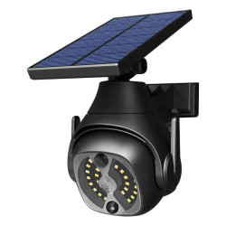 LUMINA SPY - FAKE CAMERA SOLARE CON ILLUMINAZIONE
