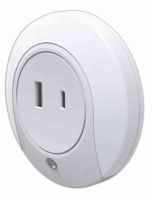 PATCH LED - LUCE LED CON CREPUSCOLARE USB-A USB-C