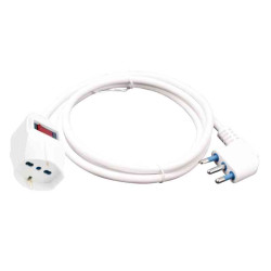 PROLUNGA 3MT SPINA10A PRESA MULTIPLA DISGIUNTORE T