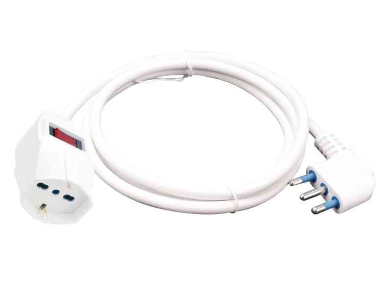 PROLUNGA 3MT SPINA10A PRESA MULTIPLA DISGIUNTORE T