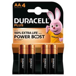 DURACELL PLUS POWERBOOST STILO AA - BL 4 PZ