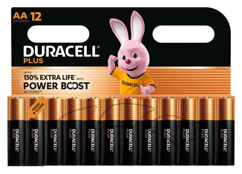 DURACELL PLUS POWERBOOST STILO AA - BL 12 PZ