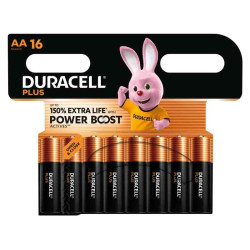 DURACELL PLUS POWERBOOST STILO AA - BL 16 PZ