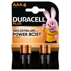 DURACELL PLUS POWERBOOST MINISTILO AAA - BL 4 PZ