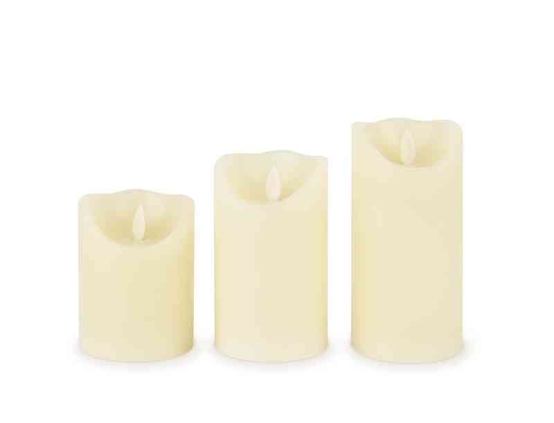 POETIC CANDLE SET - CANDELE A BATTERIA DA 3 PEZZI