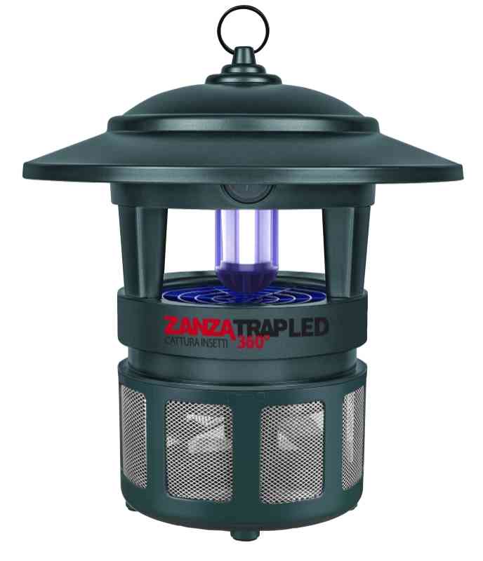 ZANZATRAP360 LED MACCHINA CATTURA INSETTI ESTERNO