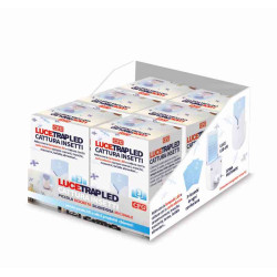 LUCETRAP LED - ESPOSITORE DA 6 PEZZI