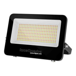 SQUARE LED 100W PROIETTORE NERO CON CCT