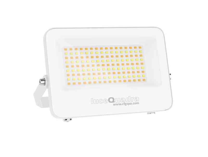 SQUARE LED 50W PROIETTORE BIANCO CON CCT