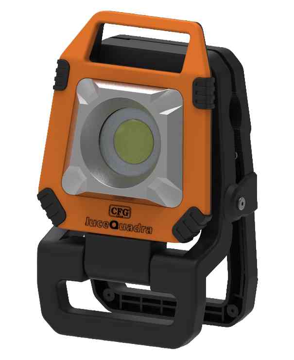 KLAMP 20W - TORCIA DA LAVORO CON PINZA 2000 LUMEN