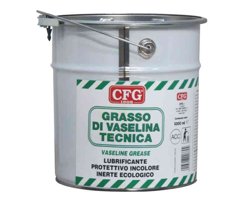 GRASSO DI VASELINA TECNICA / LATTA 5000 ML