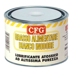 GRASSO ALIMENTARE BIANCO INODORE / BARATTOLO 500ML